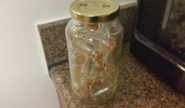 Everyone meet my jar of jars. I call him Jar Jar.